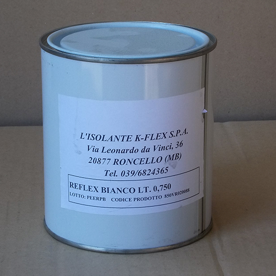 K-finish paint (UV resistance achived in 2 coats, 5-6 m2/litre, available in two sizes: 0.75 l and 2.5 l)