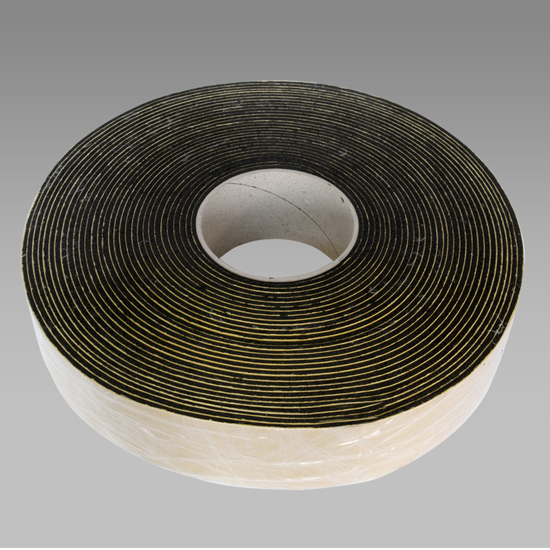 Self-adhesive caoutchouc tape (synthetic caoutchouc based self-adhesive tape)