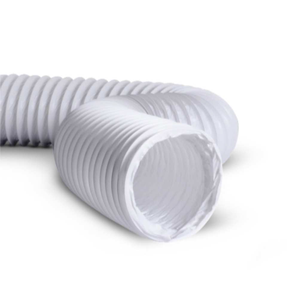 Flexible PVC-R duct, PVC-S duct for ventilation