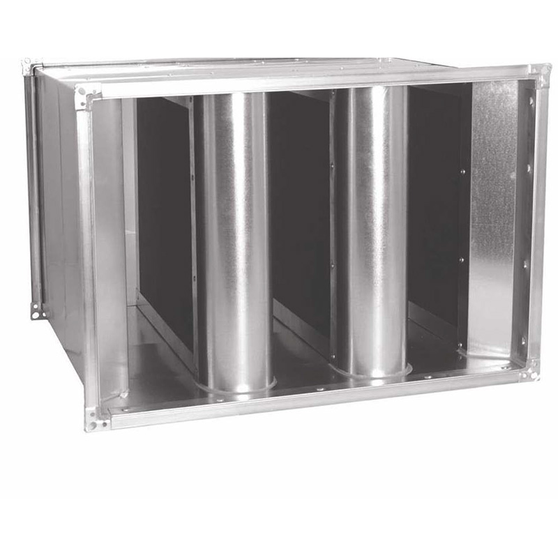 SLC, SRC, SPC silencer for rectangular ventilation ducts