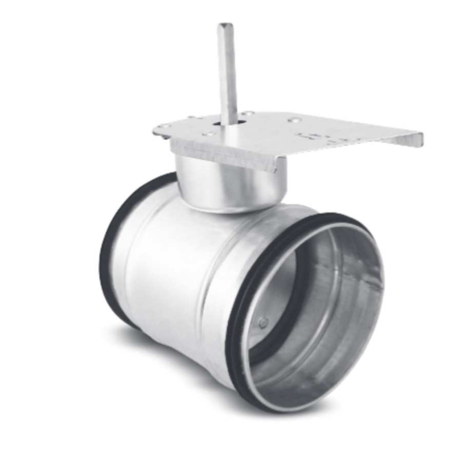 DATML, DATM airtight shutoff damper with actuator mounting