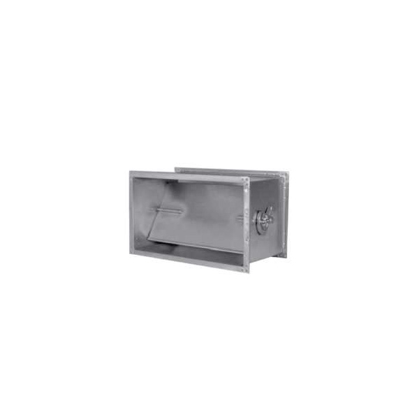 DAQ steel single blade damper