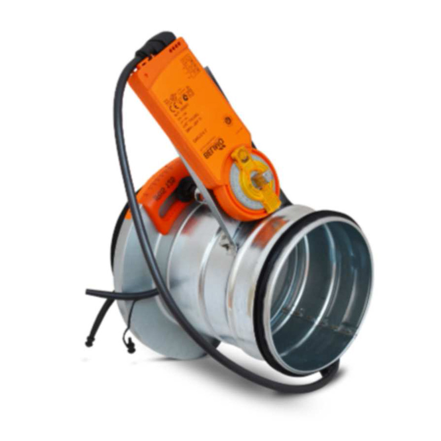 GBLM iris damper with actuator