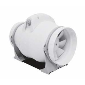 DV-PP duct fan with polypropylene plastic housing
