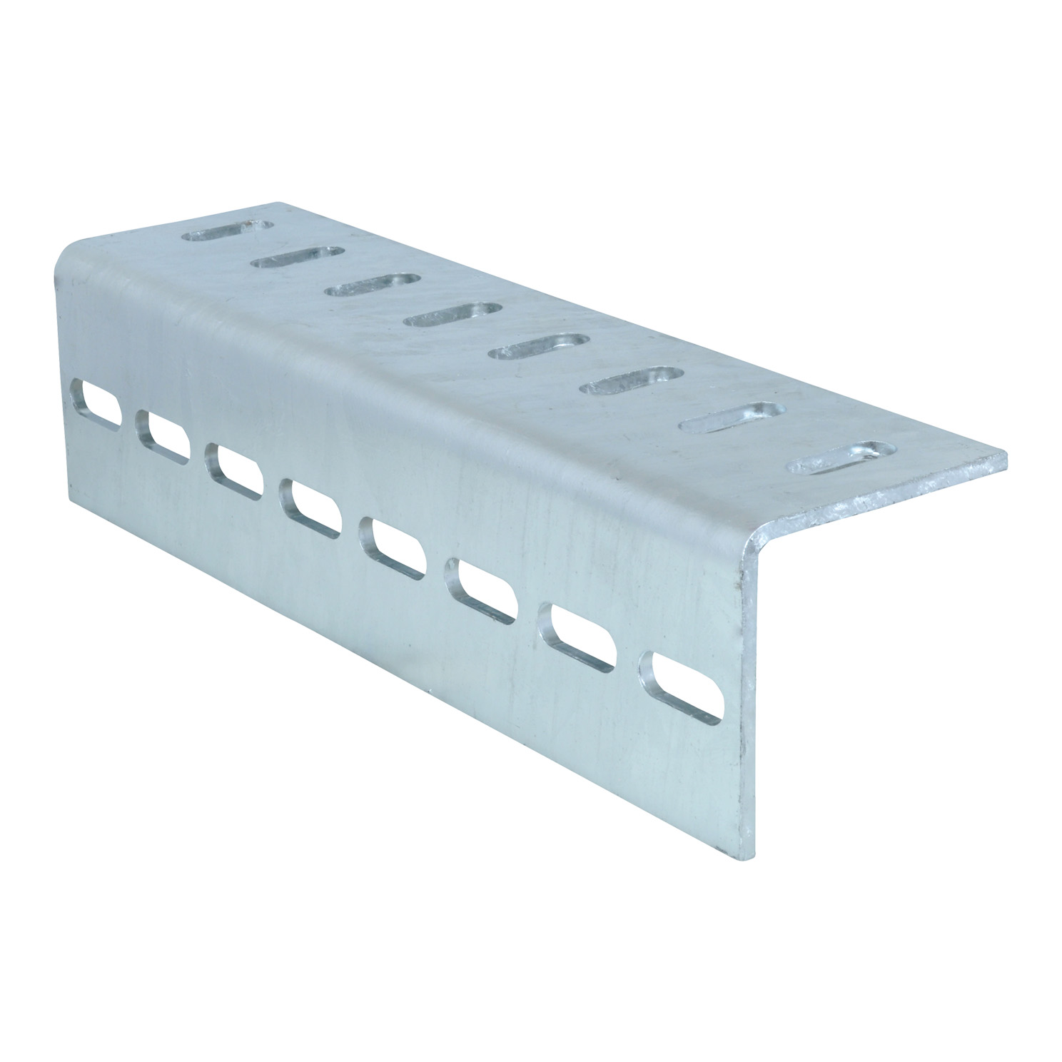 Rail connection strip (Front connection with heavy-duty square profile. Centre to centre distance corresponds to the hole pattern on the Maxx heavy-duty square profile)
